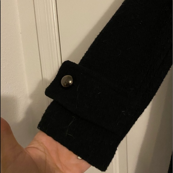 Classic Black Peacoat - Picture 4 of 7